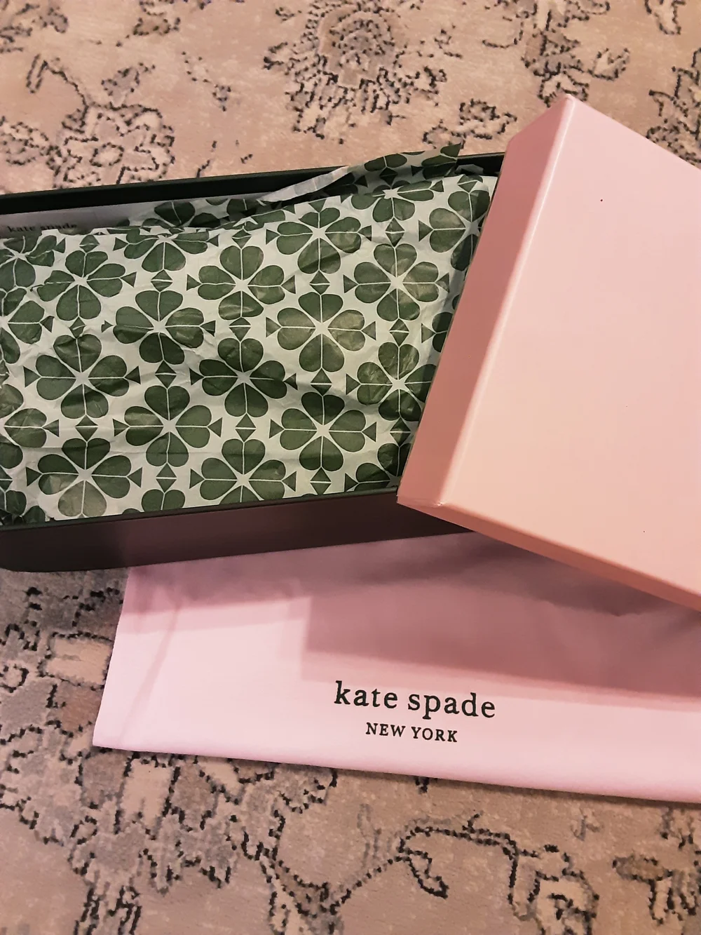 Kate Spade Shoe Box & Dust Bag